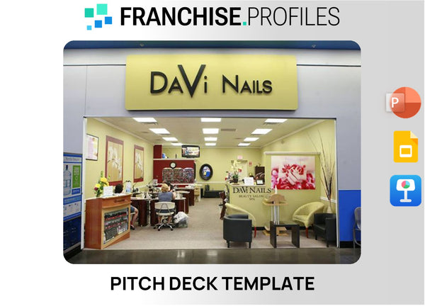 DaVi Nails Franchise Pitch Deck Template