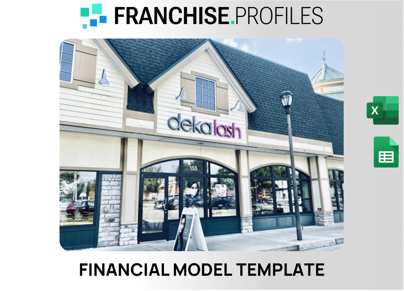 Deka Lash Franchise Financial Model Template