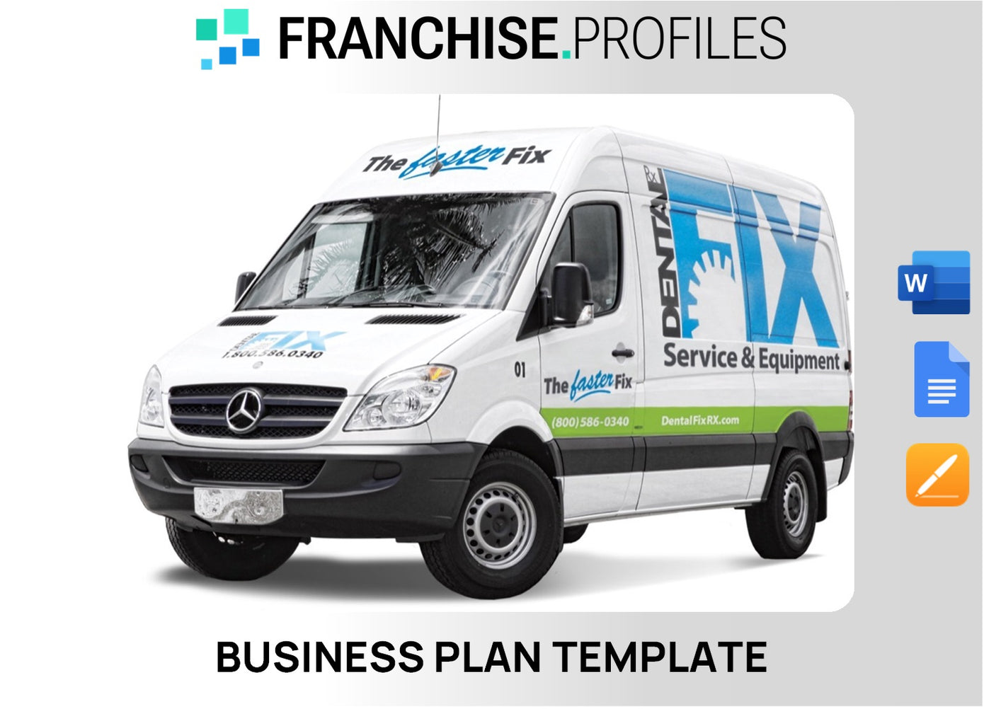 Dental Fix Franchise Business Plan Template