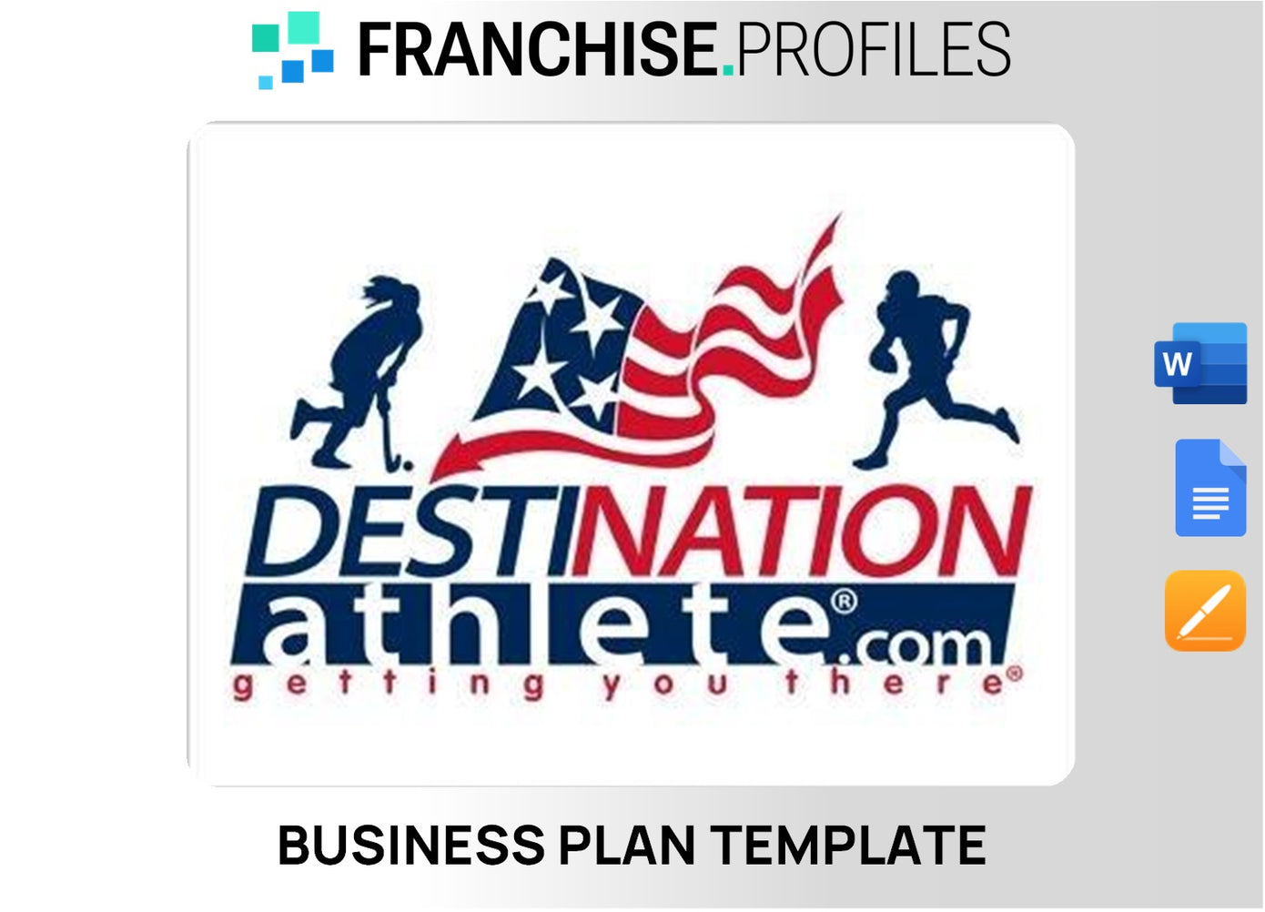 Destination Athlete Franchise Business Plan Template