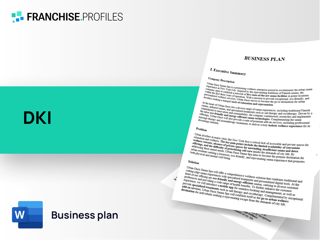 DKI Franchise Business Plan Template