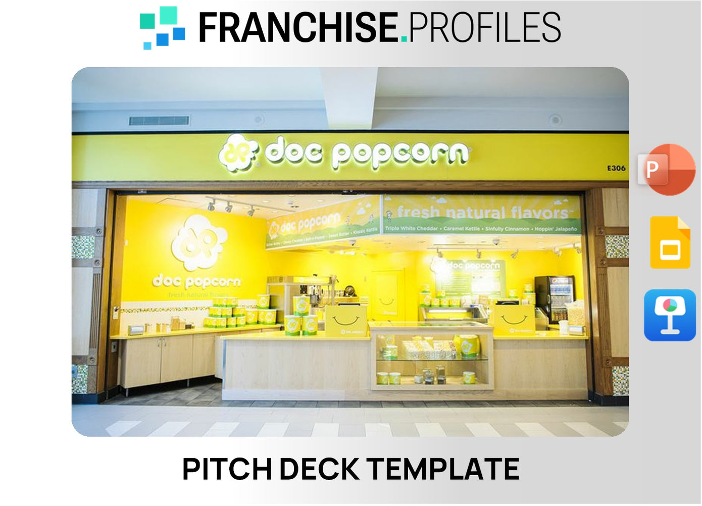Doc Popcorn Franchise Pitch Deck Template