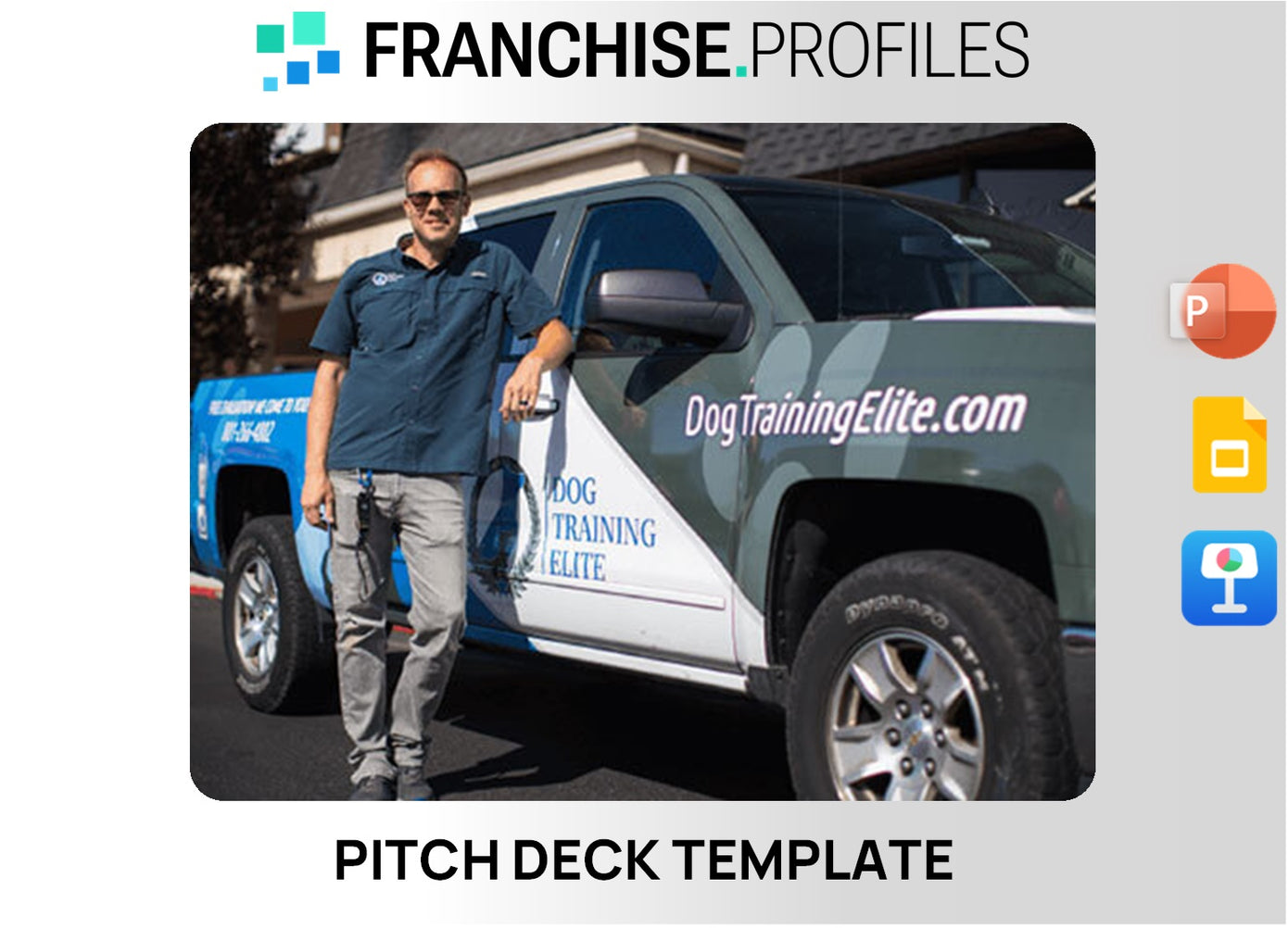 Dog Training Elite Franchise Pitch Deck Template