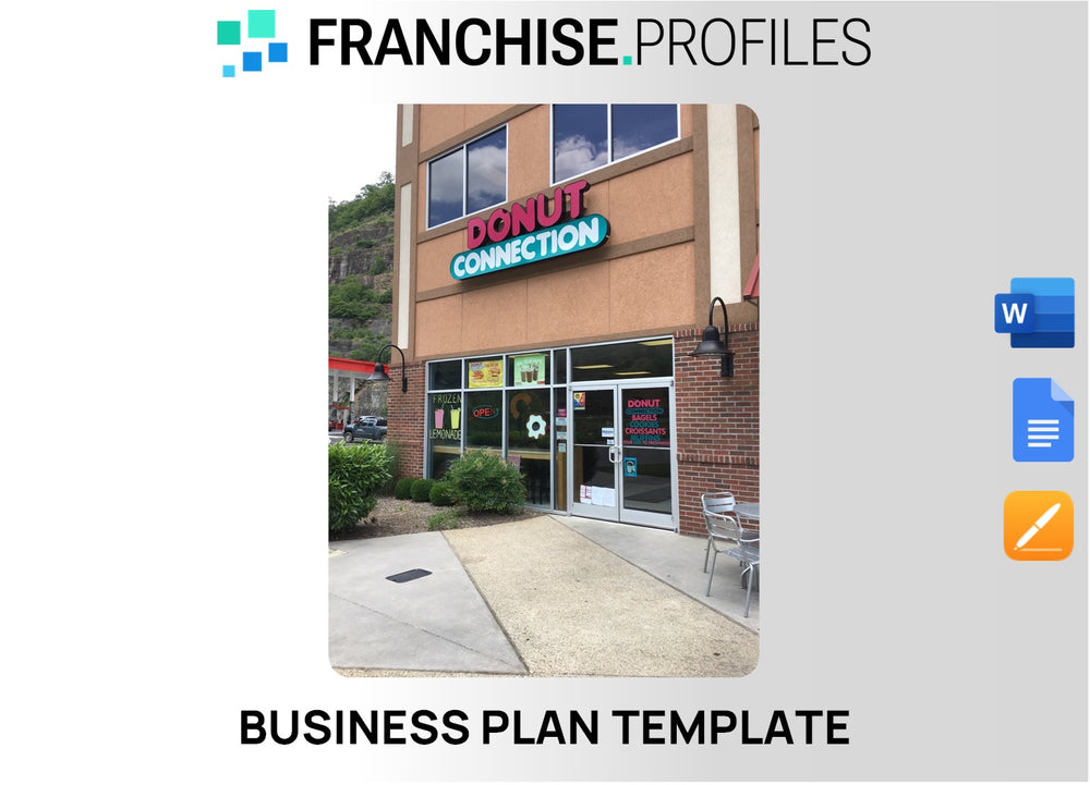 Donut Connection Franchise Business Plan Template