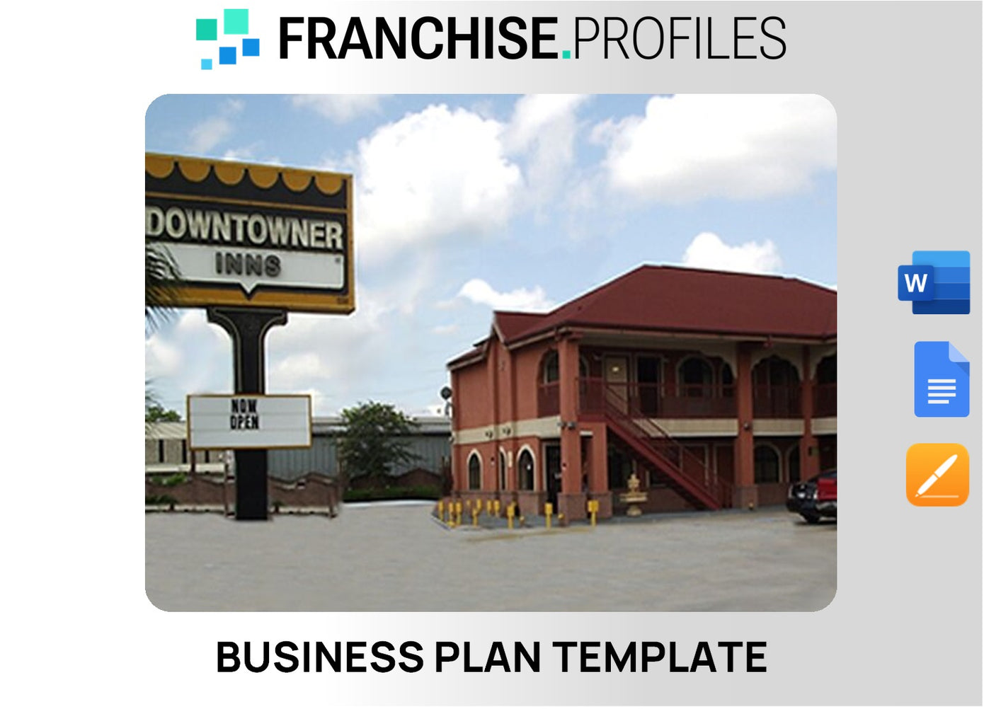 Downtowner Inns Franchise Business Plan Template