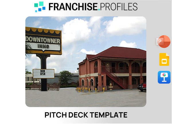 Downtowner Inns Franchise Pitch Deck Template