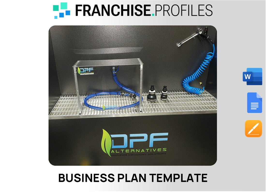 DPF Alternatives Franchise Business Plan Template