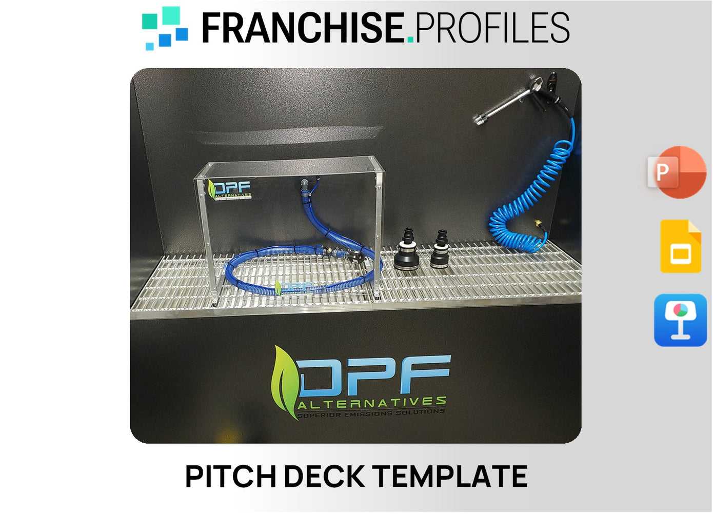 DPF Alternatives Franchise Pitch Deck Template