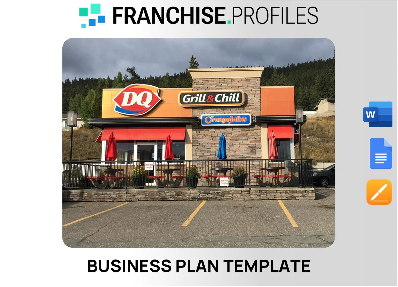 DQ Grill & Chill Franchise Business Plan Template