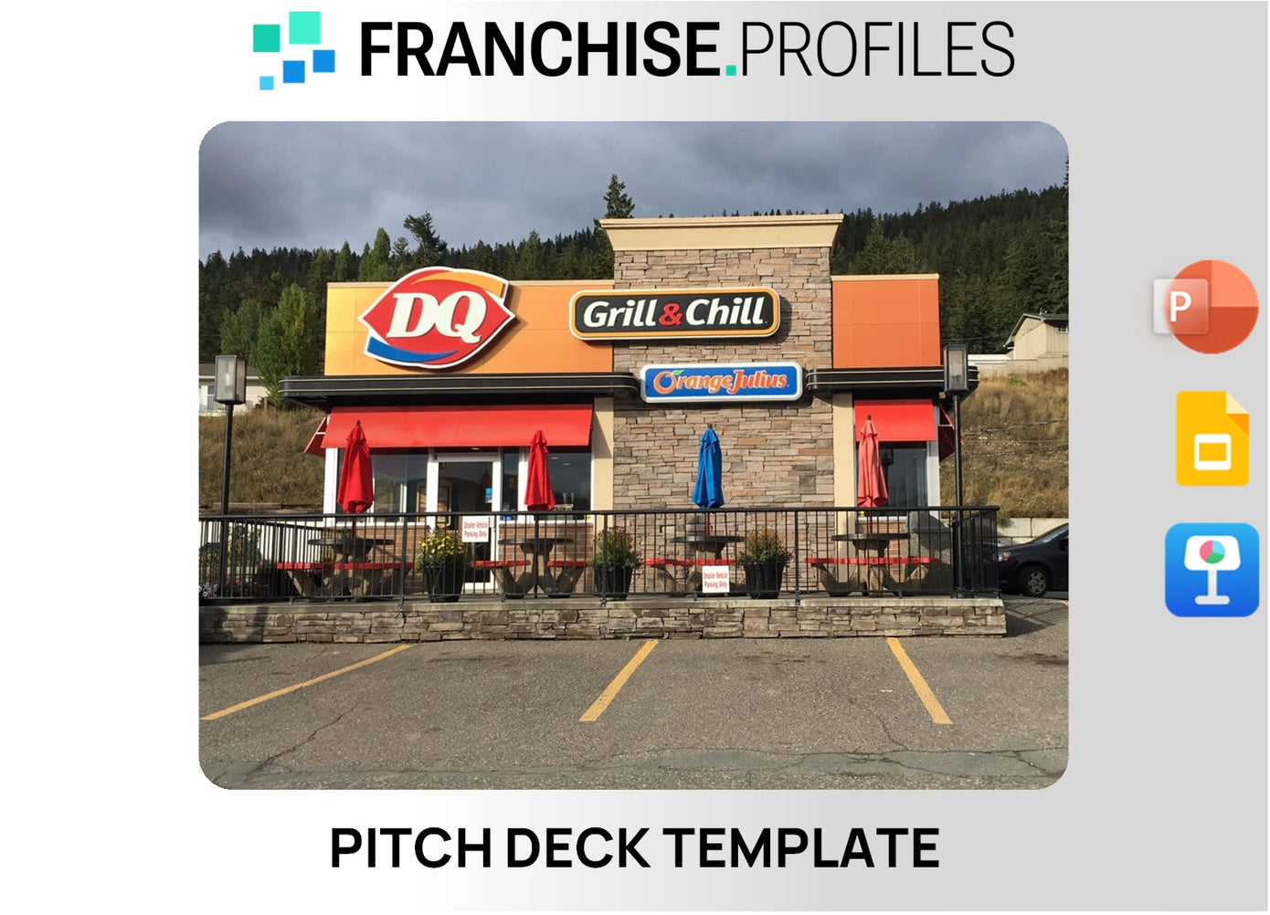 DQ Grill & Chill Franchise Pitch Deck Template