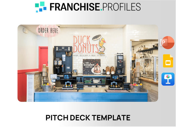 Duck Donuts Franchise Pitch Deck Template