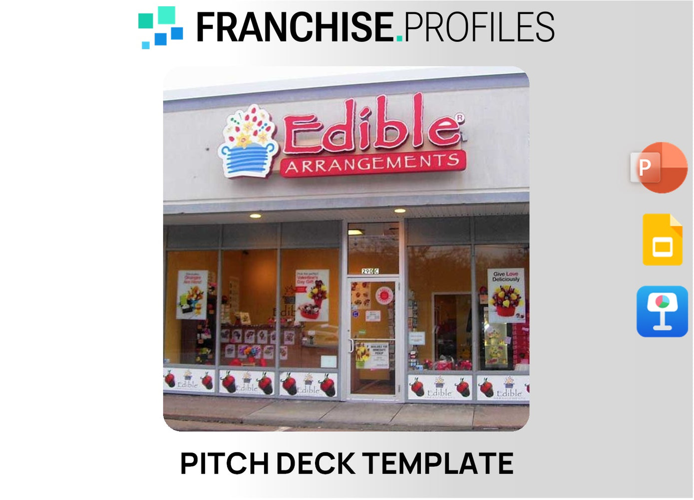 Edible Arrangements Franchise Pitch Deck Template