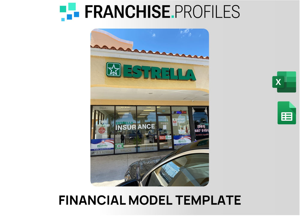 Estrella Insurance Franchise Financial Model Template