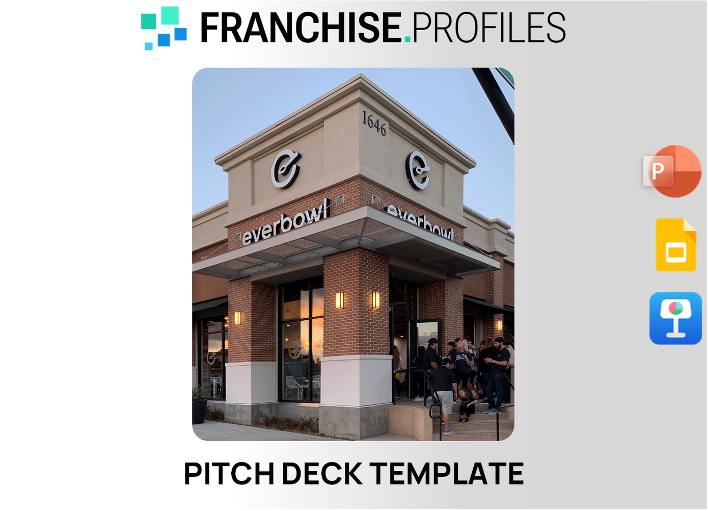 Everbowl Franchise Pitch Deck Template