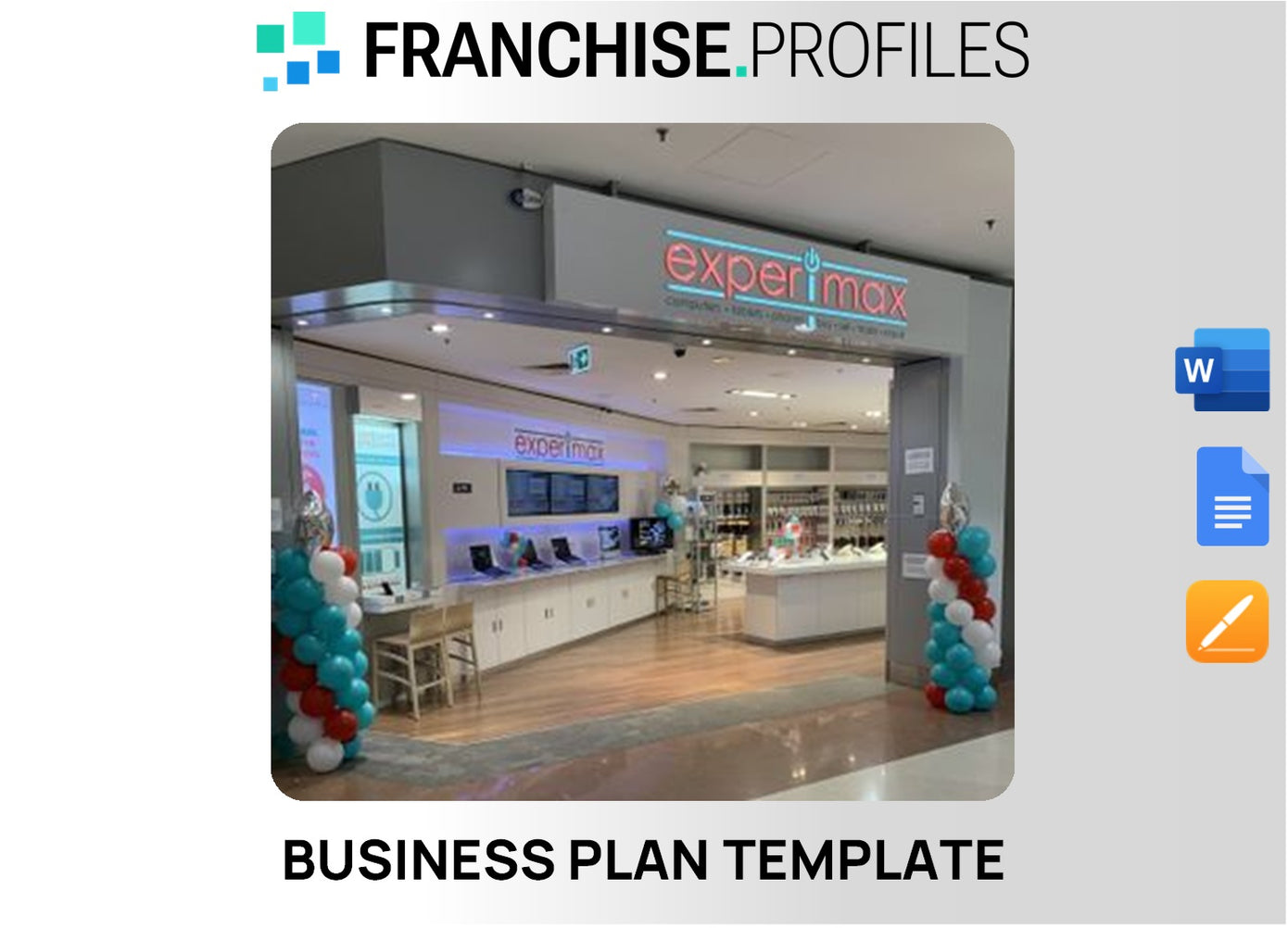Experimax Franchise Business Plan Template