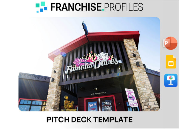Famous Dave's Franchise Pitch Deck Template