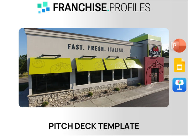 Fazoli's Franchise Pitch Deck Template