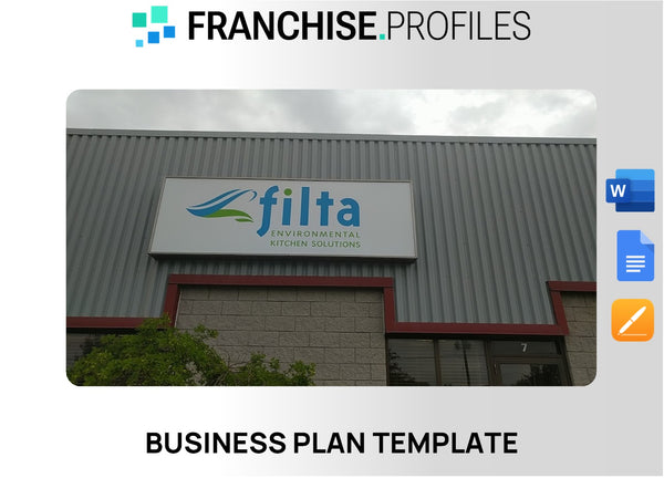 Filta Environmental Kitchen Solutions Franchise Business Plan Template