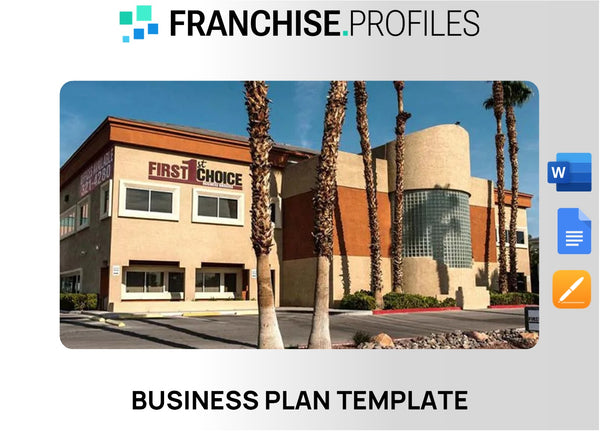 First Choice Business Brokers Franchise Business Plan Template