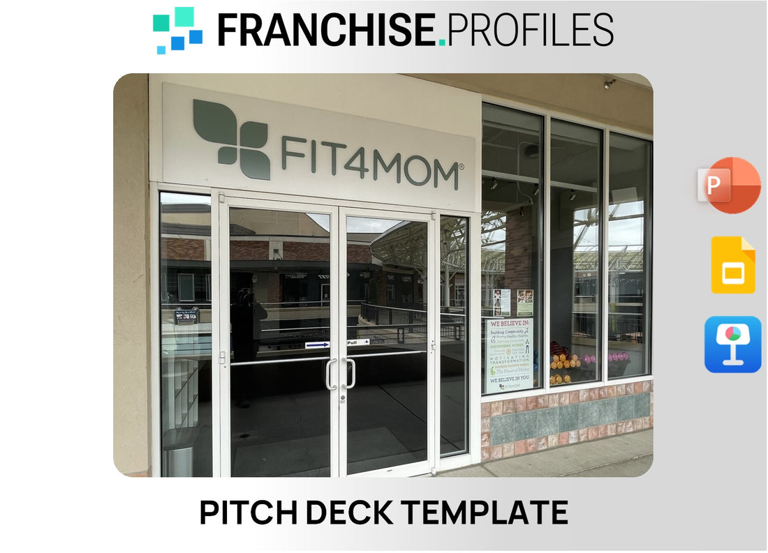 Fit4Mom Franchise Pitch Deck Template