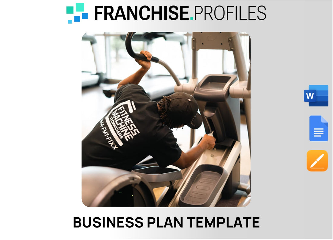 Fitness Machine Technicians Franchise Business Plan Template