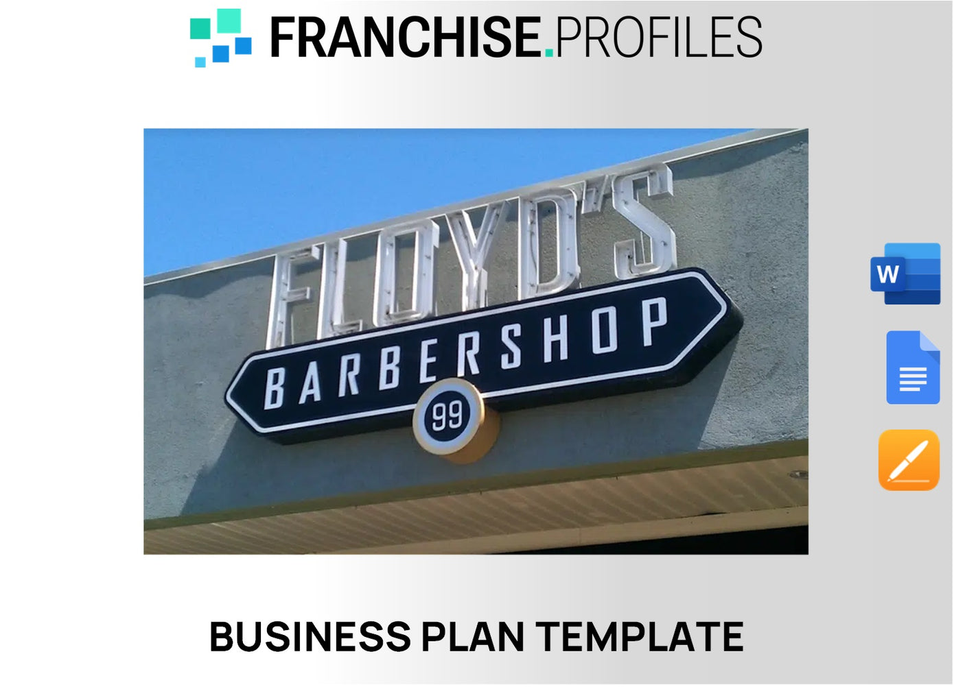 Floyd's 99 Franchise Business Plan Template