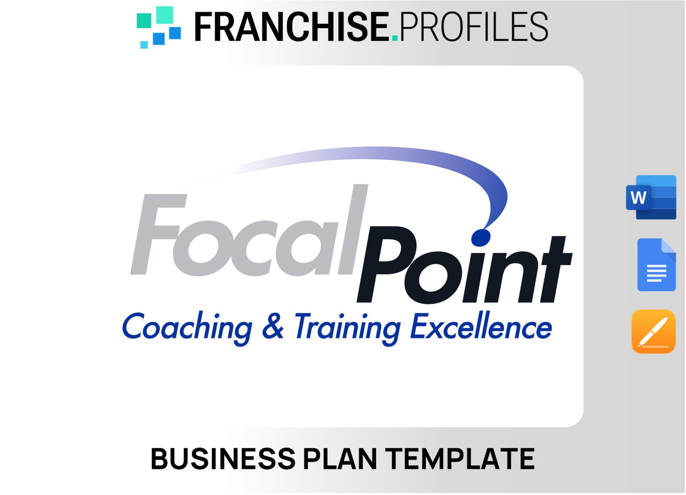 FocalPoint Unit Franchise Business Plan Template