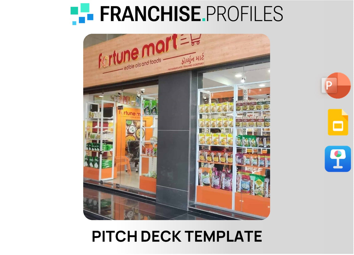 Fortune Management Franchise Pitch Deck Template