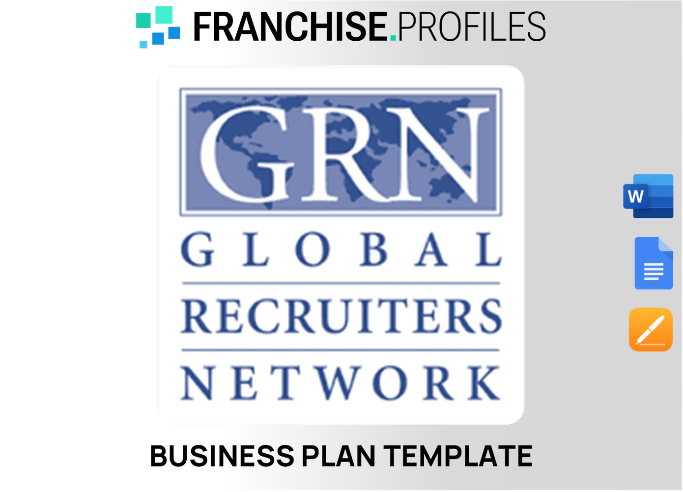 Global Recruiters Network Franchise Business Plan Template