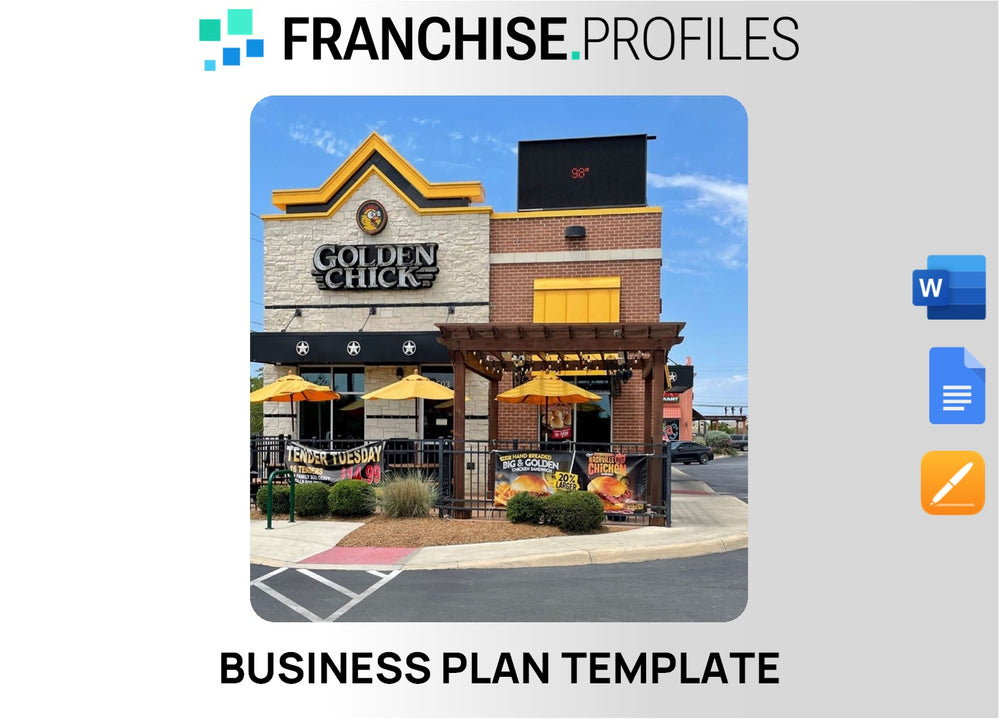 Golden Chick Franchise Business Plan Template