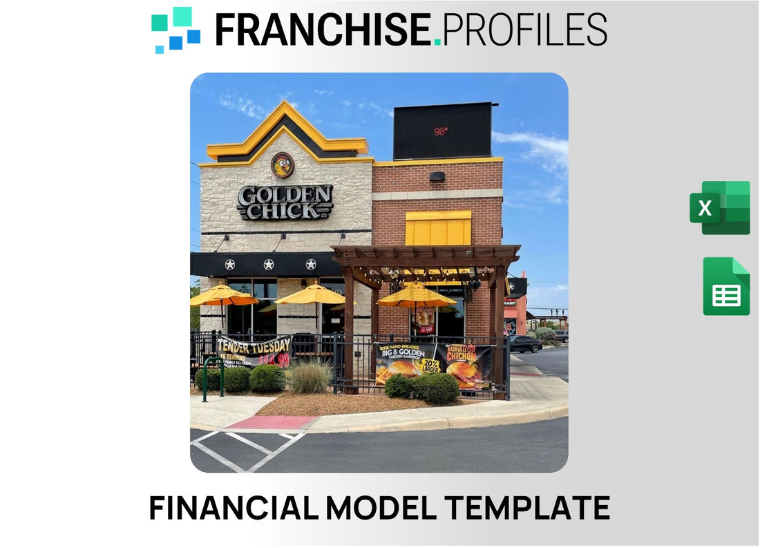 Golden Chick Franchise Financial Model Template