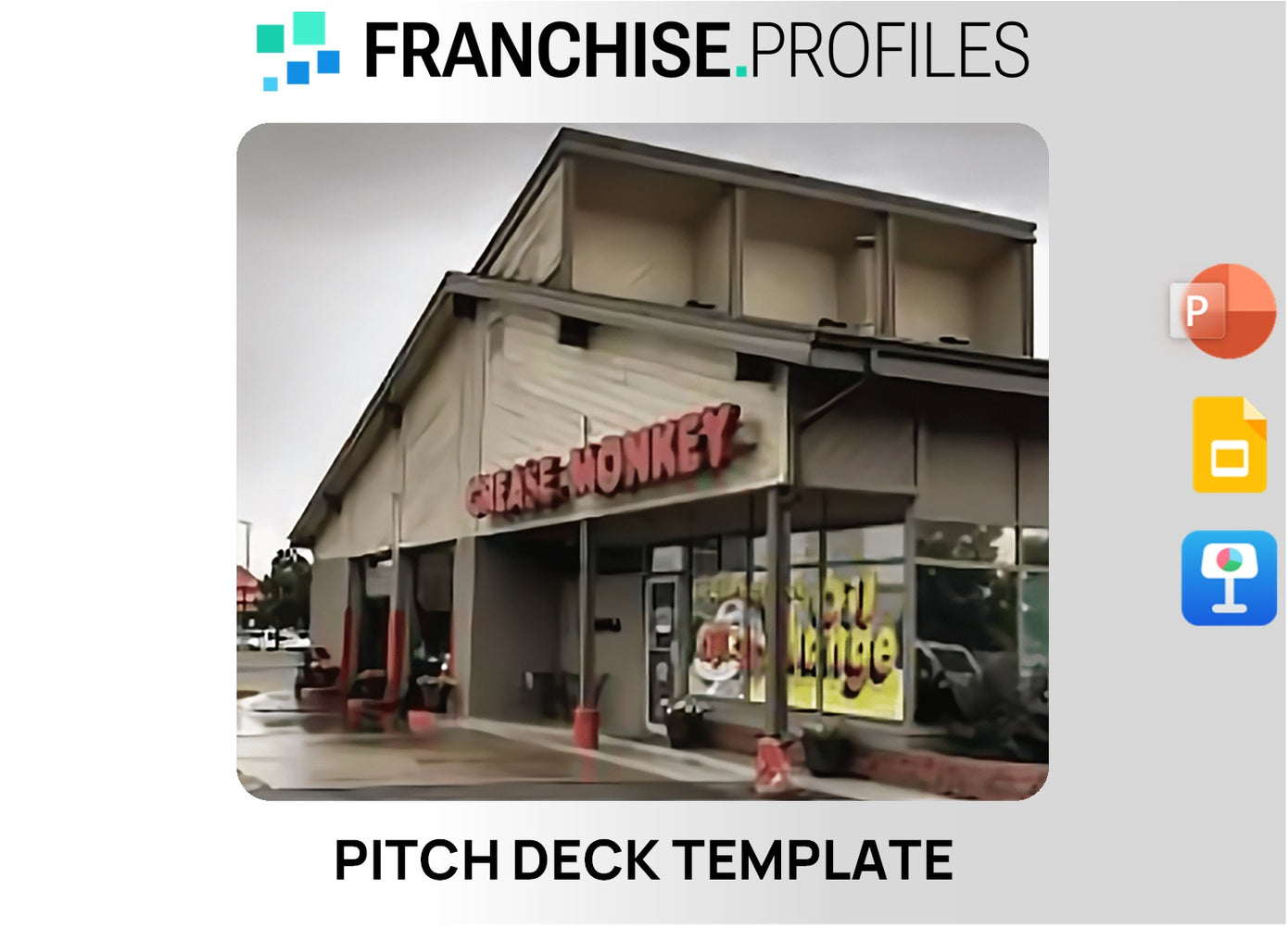 Grease Monkey Franchise Pitch Deck Template