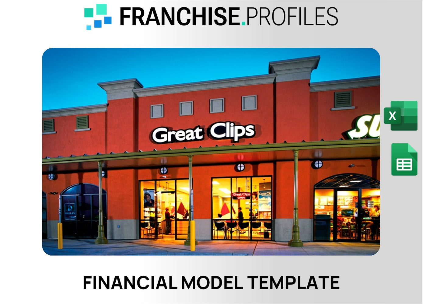 Great Clips Franchise Financial Model Template