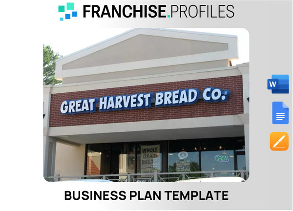 Great Harvest Bread Co. Franchise Business Plan Template