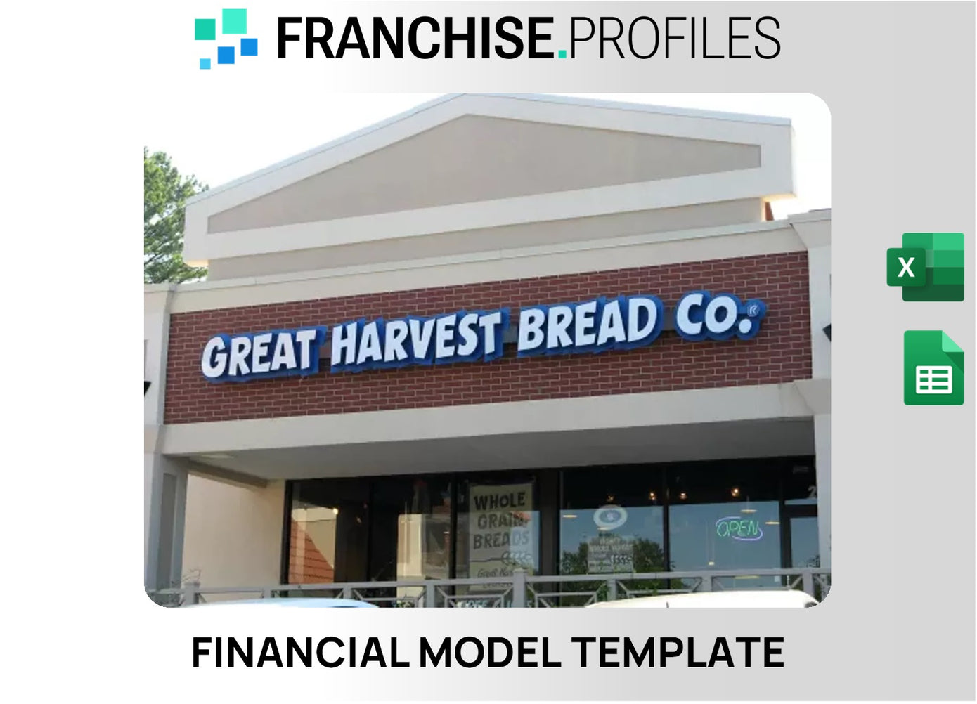 Great Harvest Bread Co. Franchise Financial Model Template
