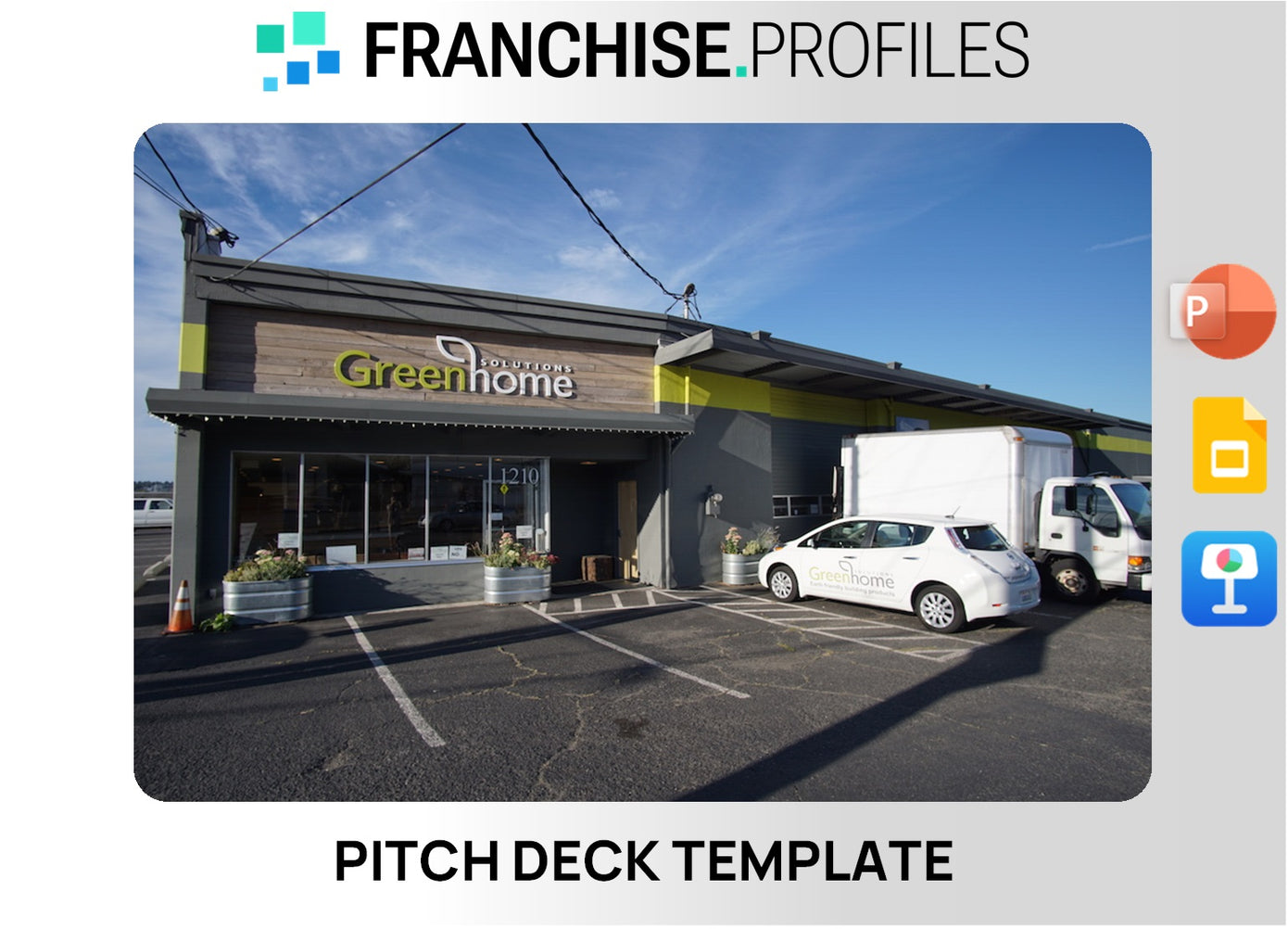 Green Home Solutions Franchise Pitch Deck Template