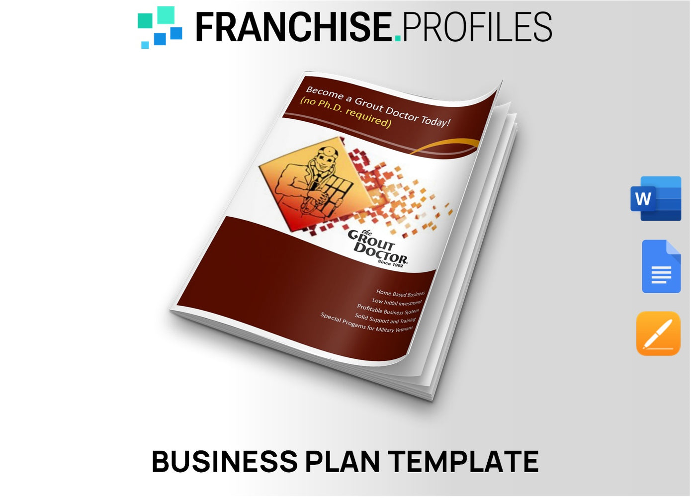 The Grout Doctor Franchise Business Plan Template