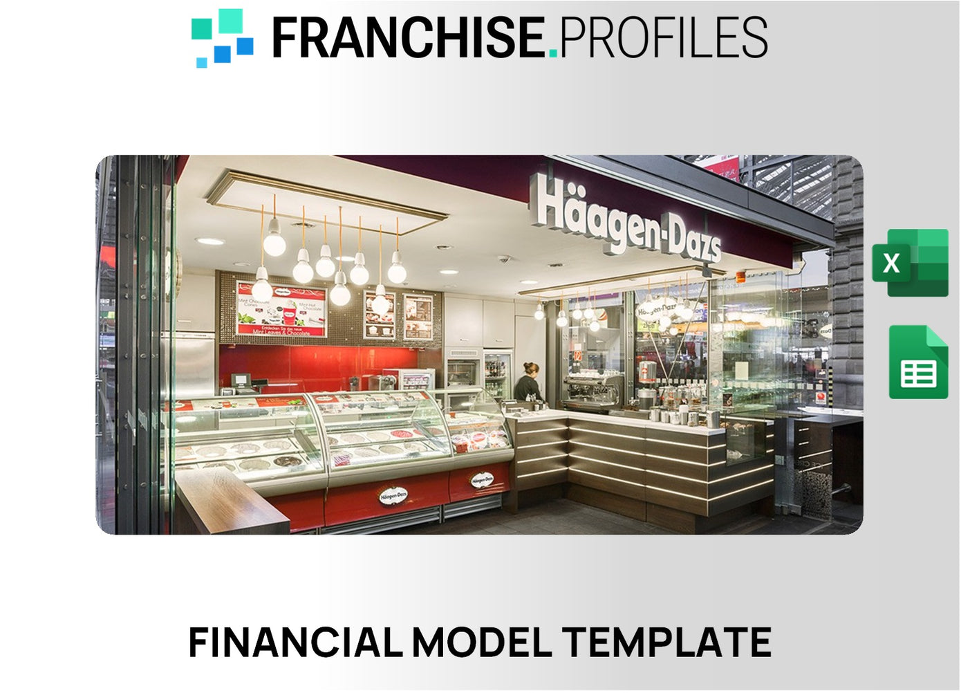 Haagen-Dazs Franchise Financial Model Template