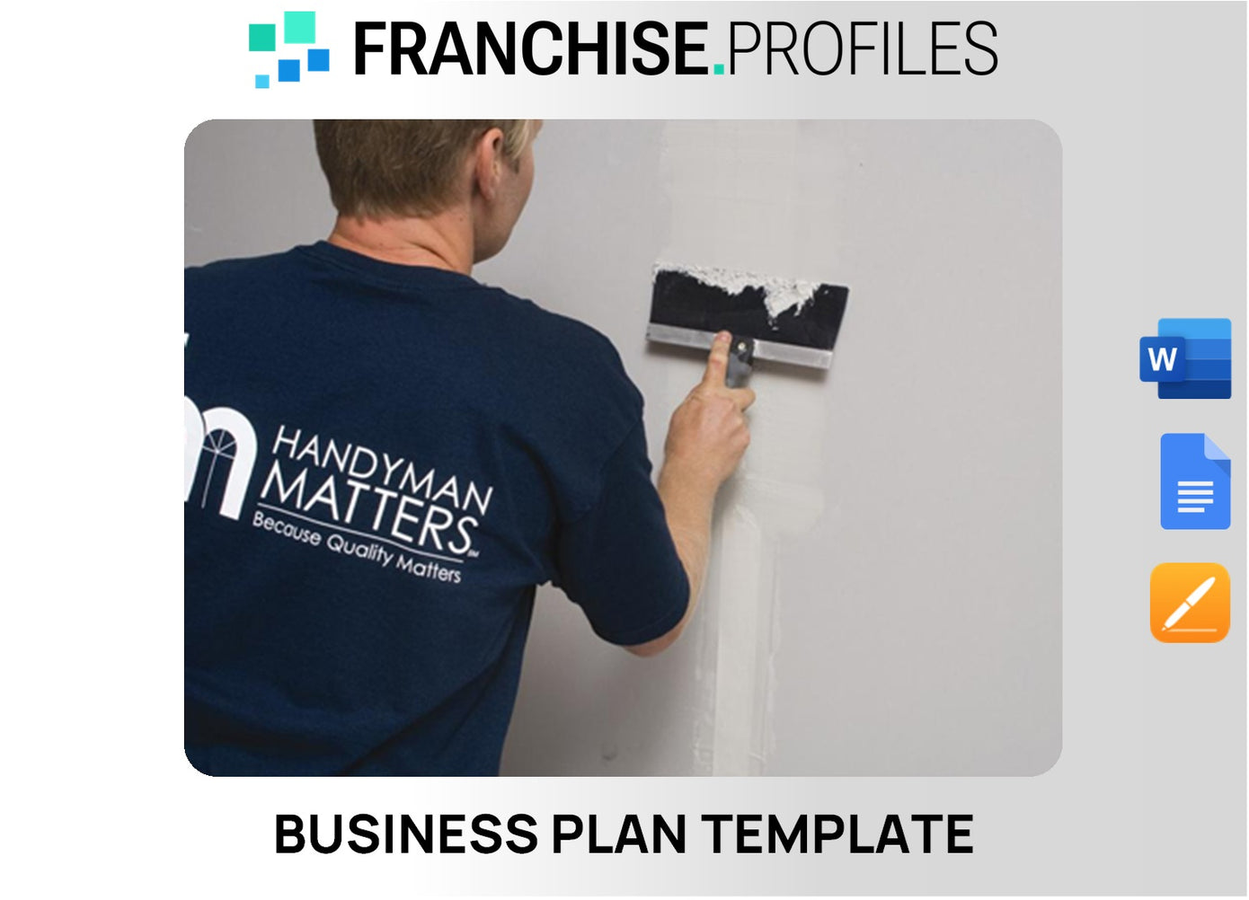 Handyman Matters Franchise Business Plan Template