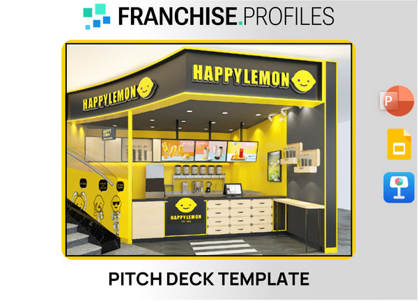 Happy Lemon Franchise Pitch Deck Template