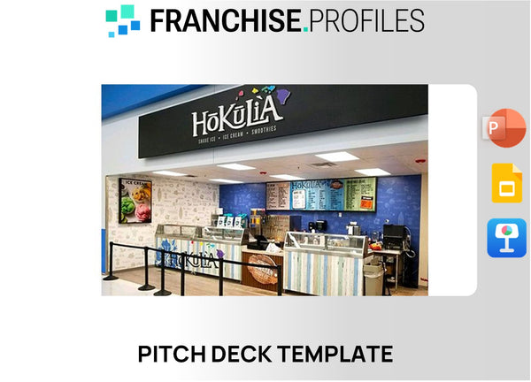 Hokulia Shave Ice Franchise Pitch Deck Template