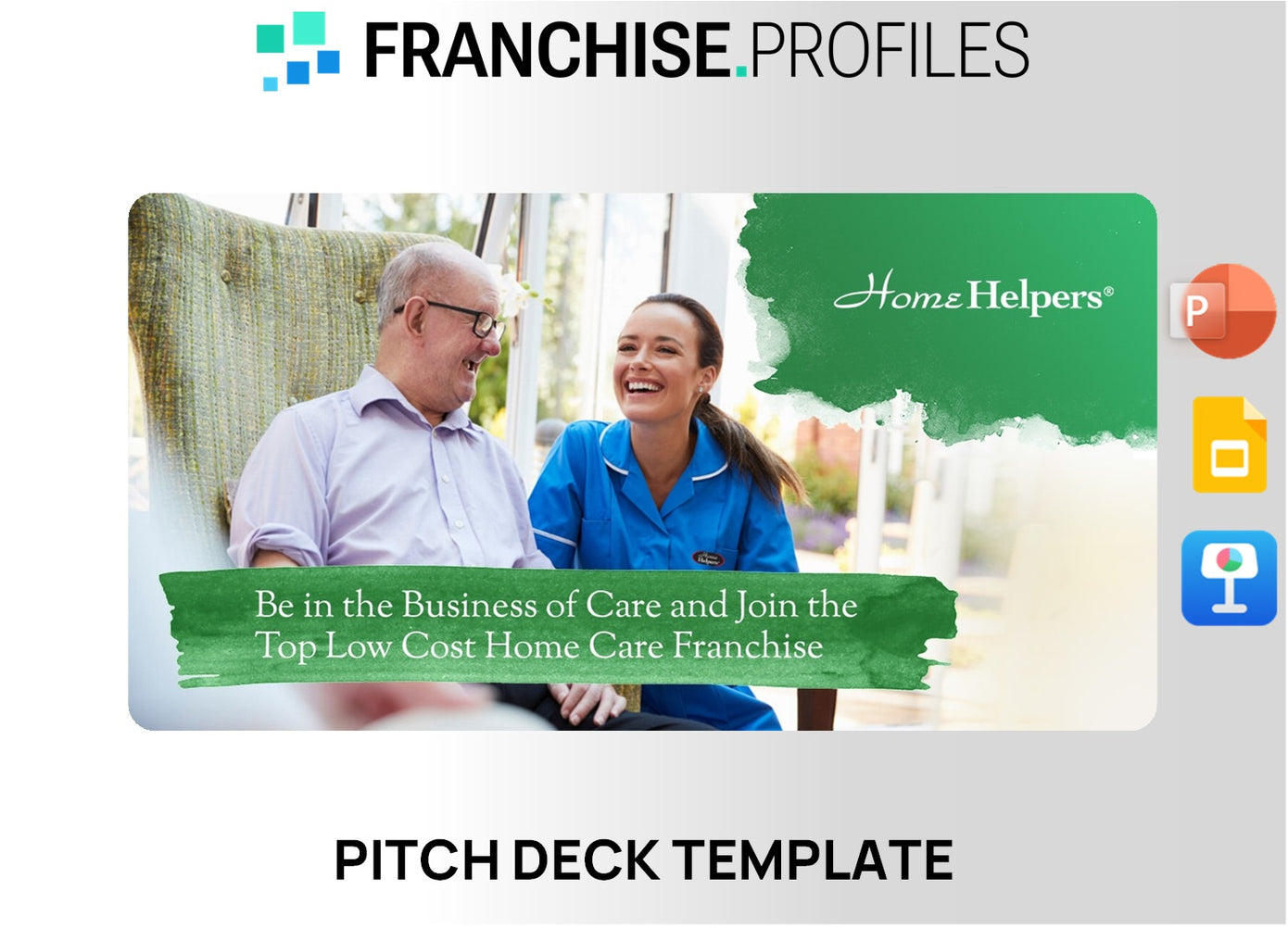 Home Helpers Franchise Pitch Deck Template