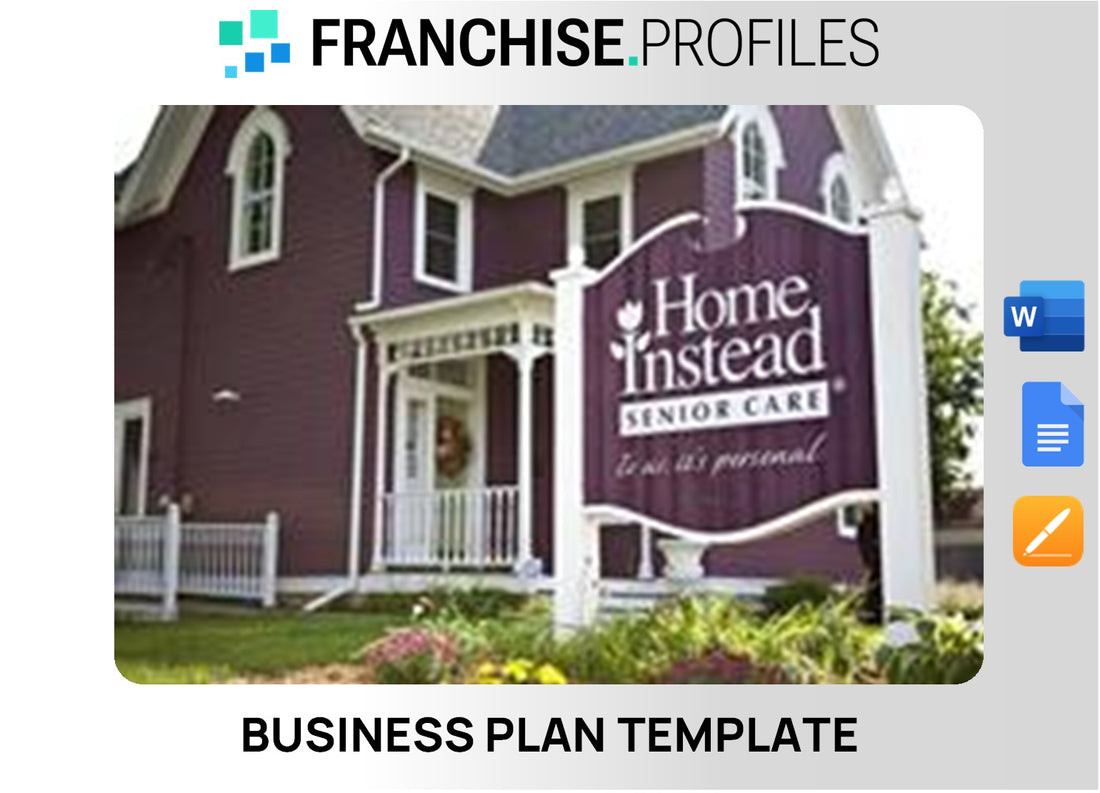 Home Instead Senior Care Franchise Business Plan Template