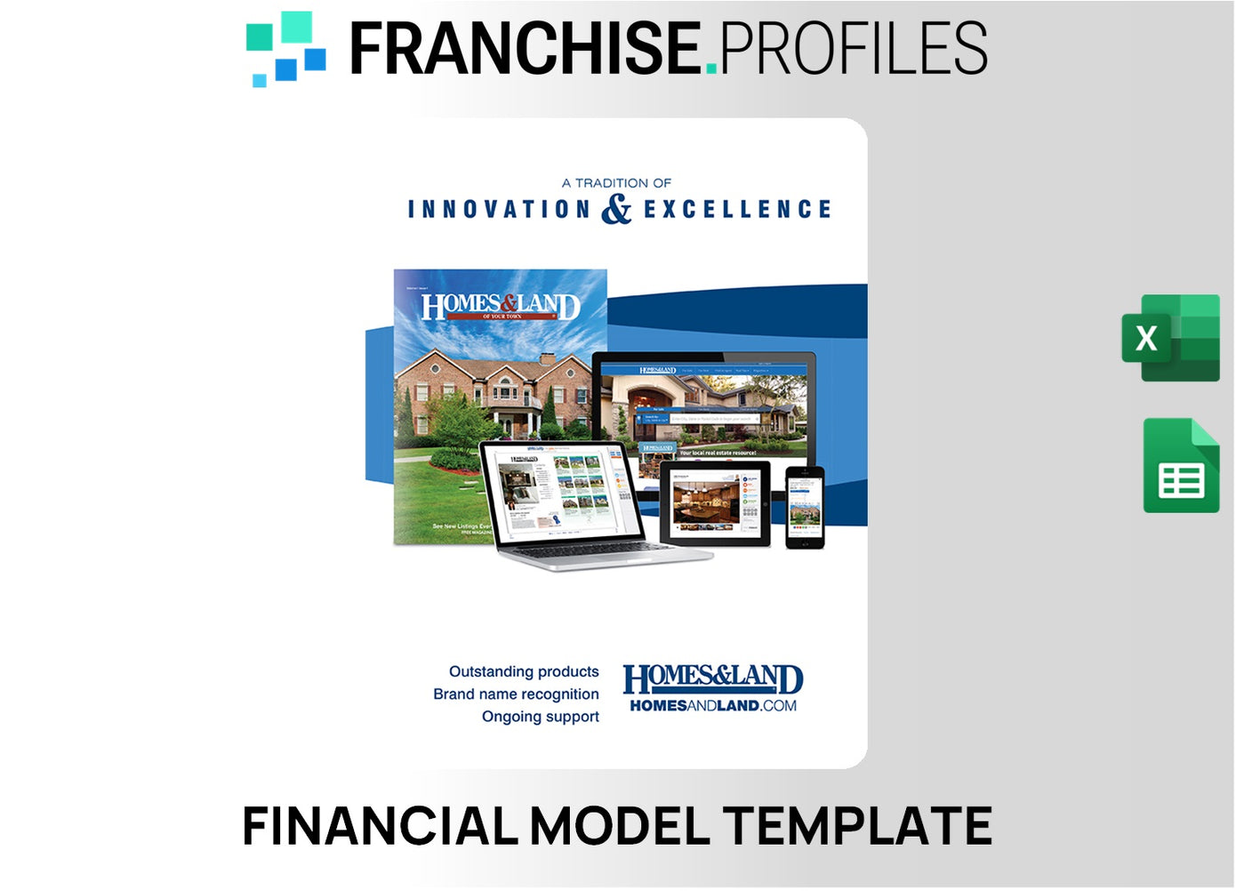 Homes & Land Franchise Financial Model Template