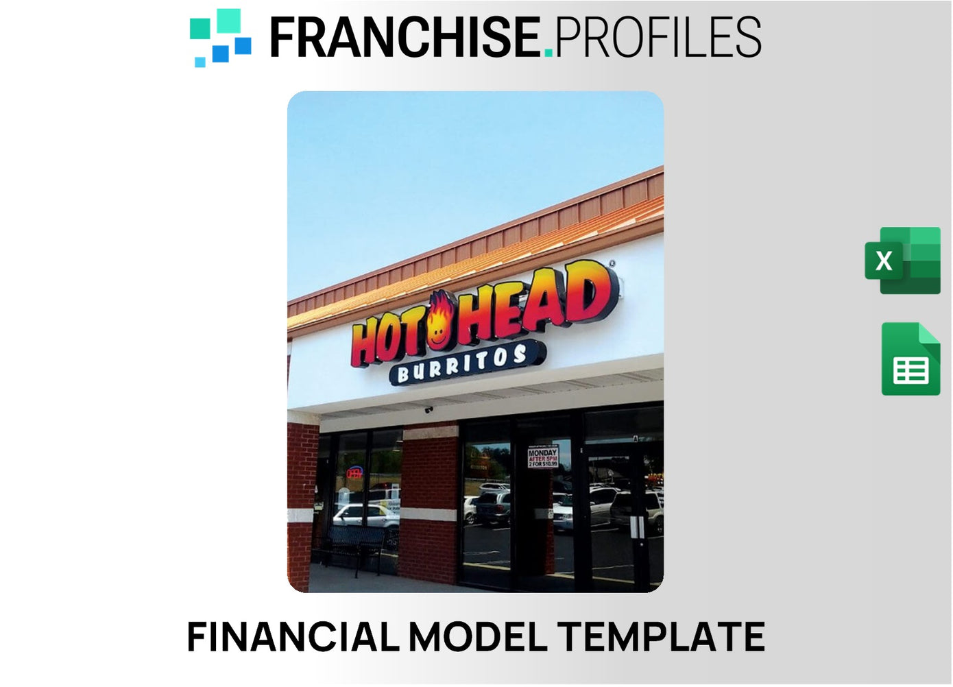 Hot Head Burritos Franchise Financial Model Template