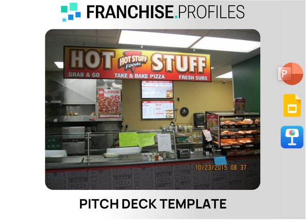 Hot Stuff Pizza Franchise Pitch Deck Template