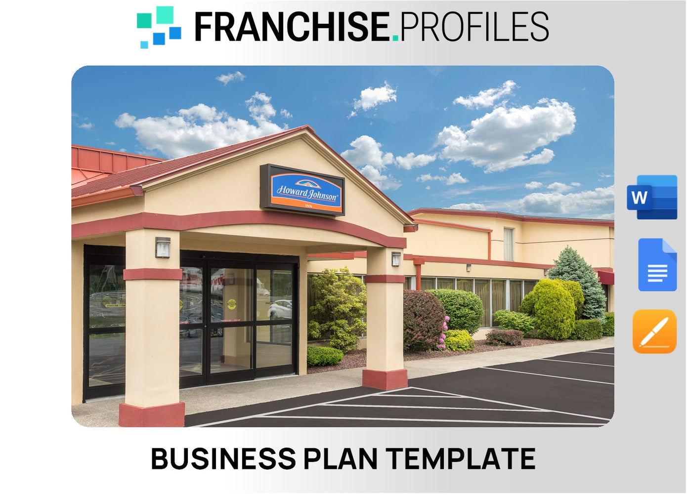 Howard Johnson Franchise Business Plan Template
