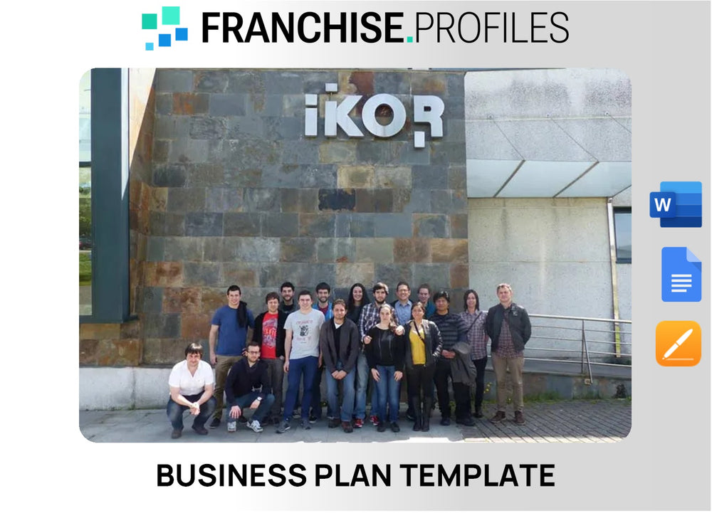 IKOR Franchise Business Plan Template