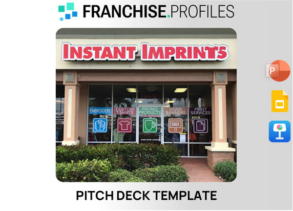 Instant Imprints Franchise Pitch Deck Template