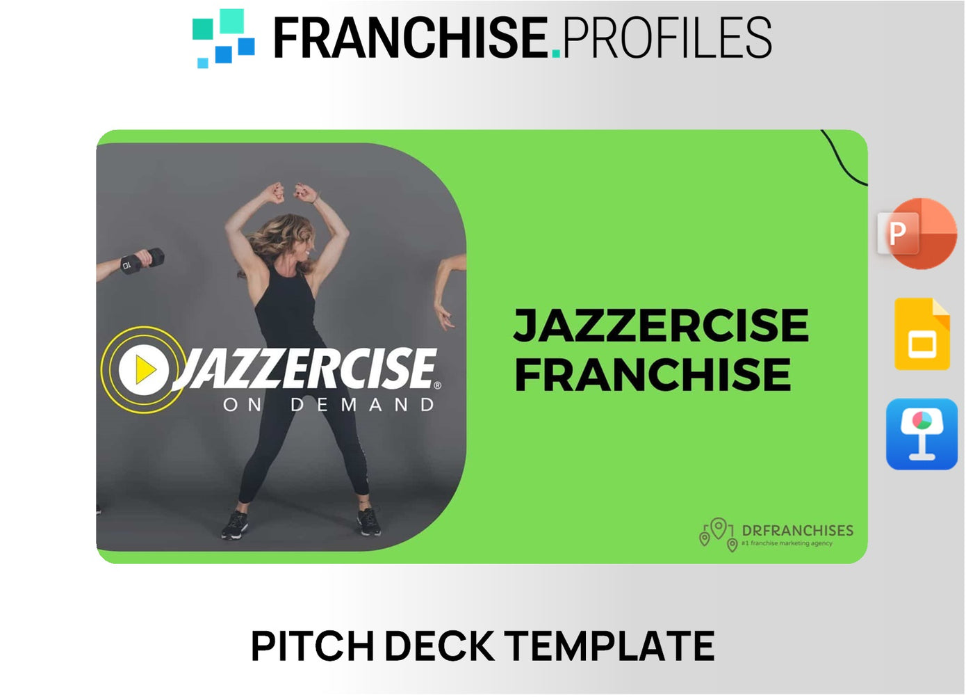Jazzercise Franchise Pitch Deck Template